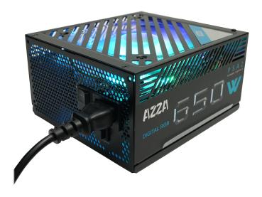 AZZA Netzteil (intern) - ATX12V / EPS12V - 80 PLUS Bronze
