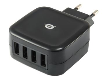 Conceptronic ALTHEA - Netzteil - 25 Watt - 5 A - 4 Ausgabeanschlussstellen (USB)