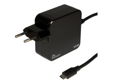 Inter-Tech PD-2045 - Netzteil - 45 Watt - 3 A - PD 3.0 (24 pin USB-C)