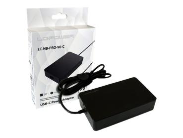 LC-Power LC-NB-PRO-90-C - Netzteil - 90 Watt - 4.5 A (24 pin USB-C)