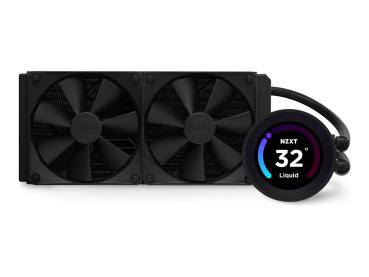 NZXT Kraken Elite 240 - Prozessor-Flüssigkeitskühlsystem - mit LCD-Display - (für: LGA1851, LGA1700, LGA120