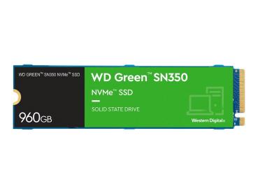 WD Green SN350 NVMe SSD WDS960G2G0C - SSD - 960 GB - intern - M.2 2280 - PCIe 3.0 x4 (NVMe)