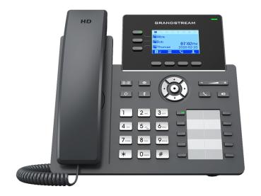 Grandstream GRP2604P - VoIP-Telefon - fünfwegig Anruffunktion