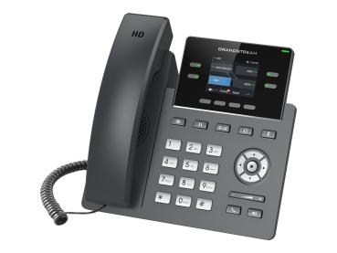 Grandstream GRP2612P - VoIP-Telefon mit Rufnummernanzeige/Anklopffunktion