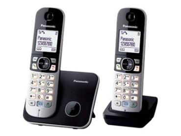 Panasonic KX-TG6812 - Schnurlostelefon mit Rufnummernanzeige