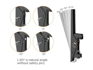 Equip Pro - Klammer - für 3 LCD-Anzeigen - Kunststoff, Aluminium, Stahl - Schwarz, Silber - Bildschirmgröße