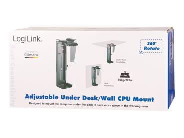 LogiLink System-Montageklammer - unter Tisch