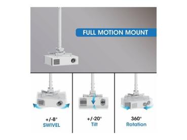 Manhattan Befestigungskit (Deckenmontage) - heavy-duty height adjustable