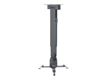 Manhattan Projector Mount, Ceiling or Wall, Tilt & Swivel, Height Range: 43-65cm, Max 20kg, Black, Lifetime Wa