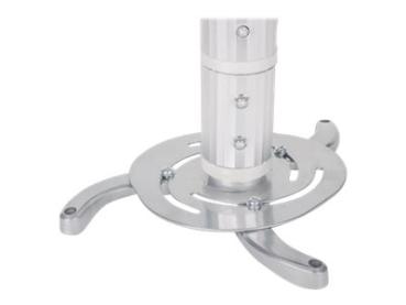 Manhattan Projector Mount, Ceiling, Universal, Tilt & Swivel, Height Range: 13 to 106cm, Max 10kg, Silver, Lif