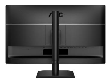 AOC Q27E4CV - LED-Monitor - 68.6 cm (27") - 2560 x 1440 QHD @ 120 Hz