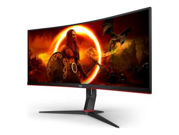 AOC Gaming CU34G2XP/BK - LED-Monitor - Gaming - gebogen - 86.4 cm (34")