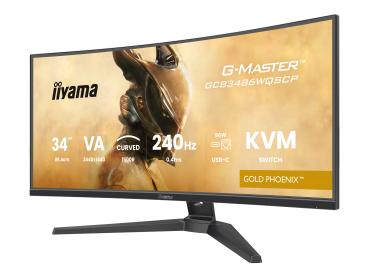Iiyama G-MASTER Gold Phoenix GCB3486WQSCP-B1 - LED-Monitor - Gaming - gebogen - 86.4 cm (34")