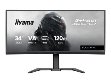 Iiyama GCB3482WQSU-B1 - LED-Monitor - Gaming - gebogen - 86.4 cm (34")