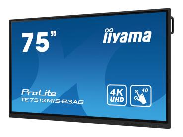Iiyama ProLite TE7512MIS-B3AG - 190 cm (75") Diagonalklasse (189.3 cm (74.5")