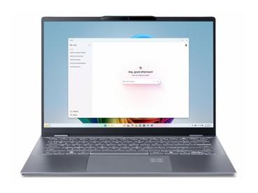 Acer Swift 14 AI SF14-51 - 180°-Scharnierdesign - Intel Core Ultra 7 256V / 2.2 GHz - Evo - Win 11 Home - Int