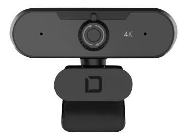 Dicota Webcam PRO Plus 4K - Webcam - Farbe - 3840 x 2160