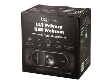 LogiLink LL1 Privacy - Webcam - Farbe - 2 MP