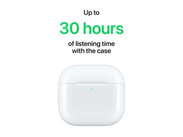 Apple AirPods 4 - True Wireless-Kopfhörer mit Mikrofon