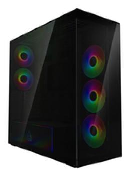 Arctic Xtender Black| PC-Gehäuse - Midi/Minitower - ATX