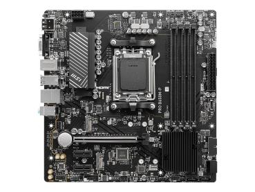 MSI PRO B650M-P - Motherboard - micro ATX - Socket AM5 - AMD B650 Chipsatz - USB-C 3.2 Gen 2x2, USB 3.2 Gen 2,