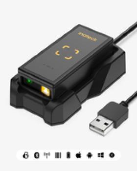 Inateck Barcodescanner 46 black[BCST-46_black] - Barcode-Scanner