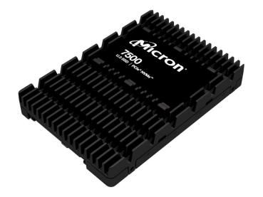 Micron 7500 PRO - SSD - Read Intensive - verschlüsselt - 3.84 TB - intern - 2.5" (6.4 cm)