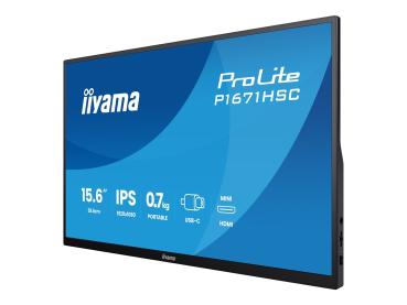 Iiyama ProLite P1671HSC-B1 - LED-Monitor - 39.6 cm (15.6")