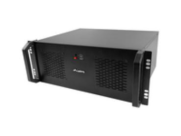 Lanberg SC01-3504-10B - Rack (4U) - Schwarz - 2 Lüfter - RoHS CE - HDD & SSD - 2.5/3.5"