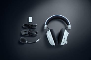 Razer BlackShark V3 Pro for PlayStation - White - Headset - 28 KHz