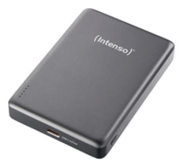 Intenso Magnetic Wireless Power Bank MW10000 grau - Batterie - 10.000 mAh