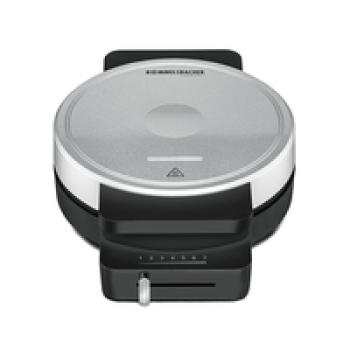 ROMMELSBACHER WA 850 - 1 Waffel(n) - Kreis - Herz (Form) - Schwarz - Silber - 17,5 cm - Kunststoff - 850 W