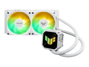 ASUS TUF Gaming LC III 240 ARGB - White Edition - Prozessor-Flüssigkeitskühlsystem - Kühlergröße: 240 mm 