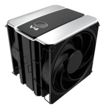 Cooler Master Kühler V4 Alpha Black - CPU-Kühler - AMD Sockel AM4 (Ryzen)