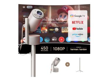 XGIMI MoGo 3 Pro - DLP-Projektor - Laser/LED - tragbar - 3D - 450 lm - Full HD (1920 x 1080)