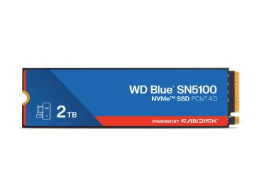 WD Blue SN5100 - SSD - 2 TB - intern - M.2 2280 - PCIe 4.0 (NVMe)