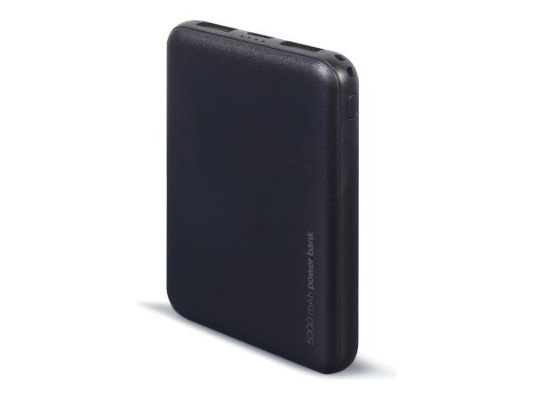 Gembird PB05-02 - Powerbank - 5000 mAh - 10 Watt - 2 A - 2 Ausgabeanschlussstellen (USB)