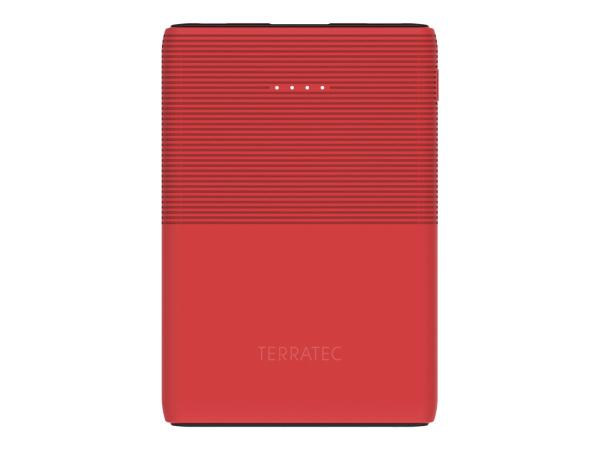 TerraTec P50 Pocket - Powerbank - 5000 mAh - 2.1 A - 2 Ausgabeanschlussstellen (USB, USB-C)