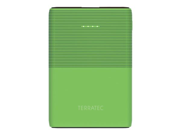 TerraTec P50 Pocket - Powerbank - 5000 mAh - 2.1 A - 2 Ausgabeanschlussstellen (USB, USB-C)