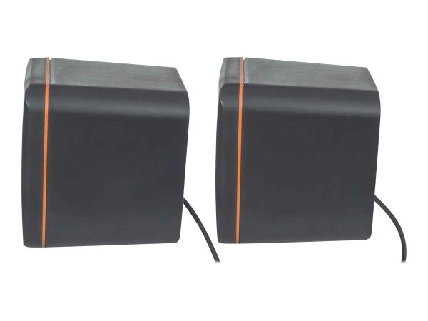 Manhattan 2600 Series Speaker System - Lautsprecher - für PC - 6 Watt (Gesamt)