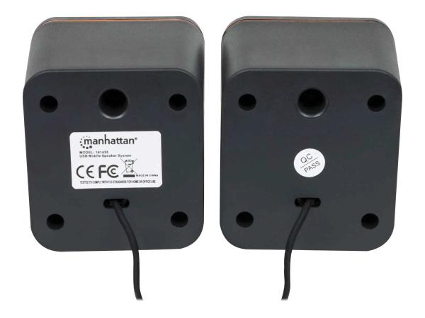 Manhattan 2600 Series Speaker System - Lautsprecher - für PC - 6 Watt (Gesamt)