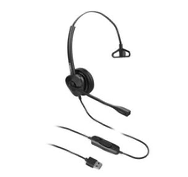Fanvil HT301-U - Kabelgebunden - Büro/Callcenter - 20 - 20000 Hz - 73 g - Kopfhörer - Schwarz