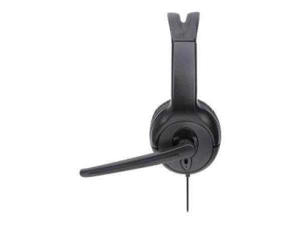 IC Intracom Manhattan Mono Over-Ear Headset (USB) (Clearance Pricing), Microphone Boom (padded)