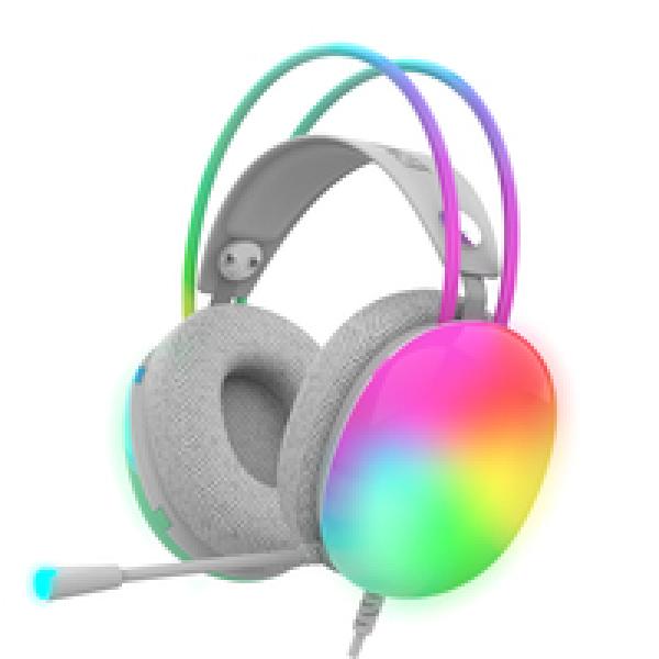 INCA IGK-X8Y - Kabelgebunden - 20 - 20000 Hz - Gaming - 320 g - Kopfhörer - Grau