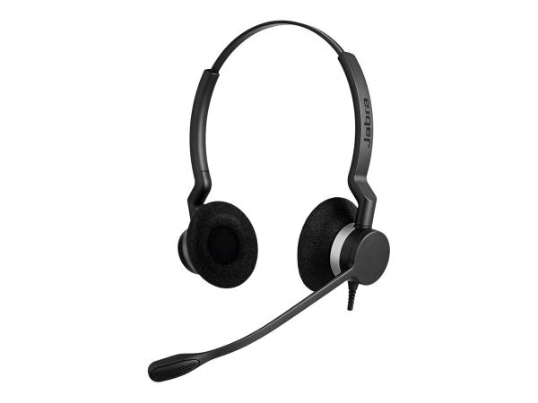 Jabra BIZ 2300 USB UC Duo - Headset - On-Ear
