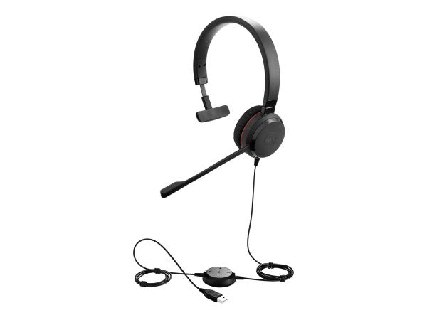 Jabra Evolve 30 II UC Mono - Headset - On-Ear
