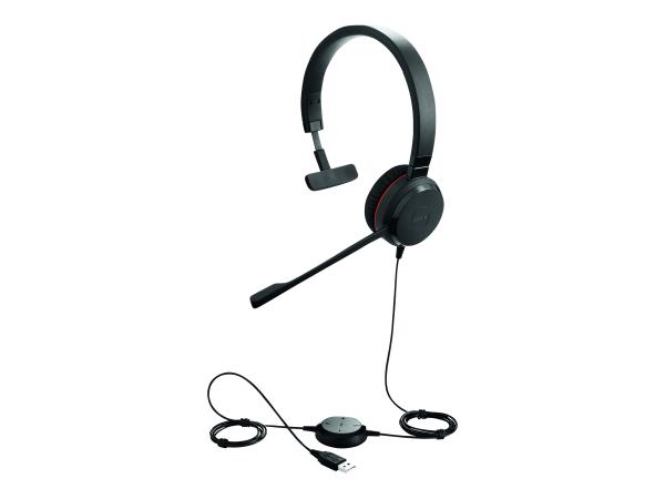 Jabra Evolve 30 II UC Mono - Headset - On-Ear