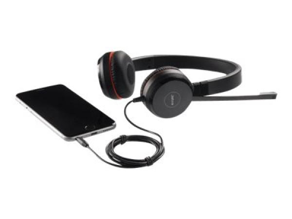 Jabra Evolve 30 II UC stereo - Headset - On-Ear