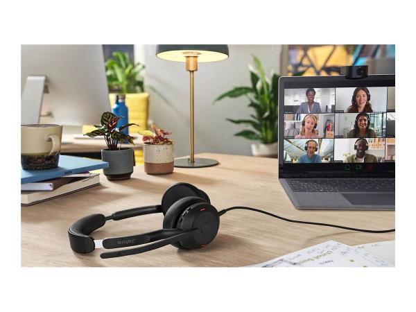 Jabra Evolve2 50 UC Stereo - Headset - On-Ear