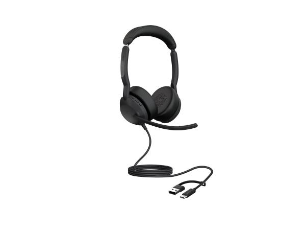 Jabra Evolve2 50 UC Stereo - Headset - On-Ear